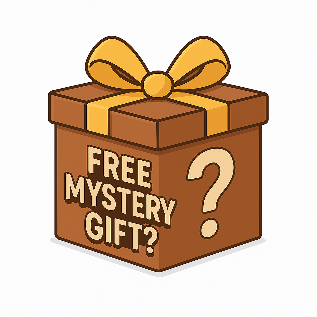 🎁 1 FREE MYSTERY ITEMS (100% off)