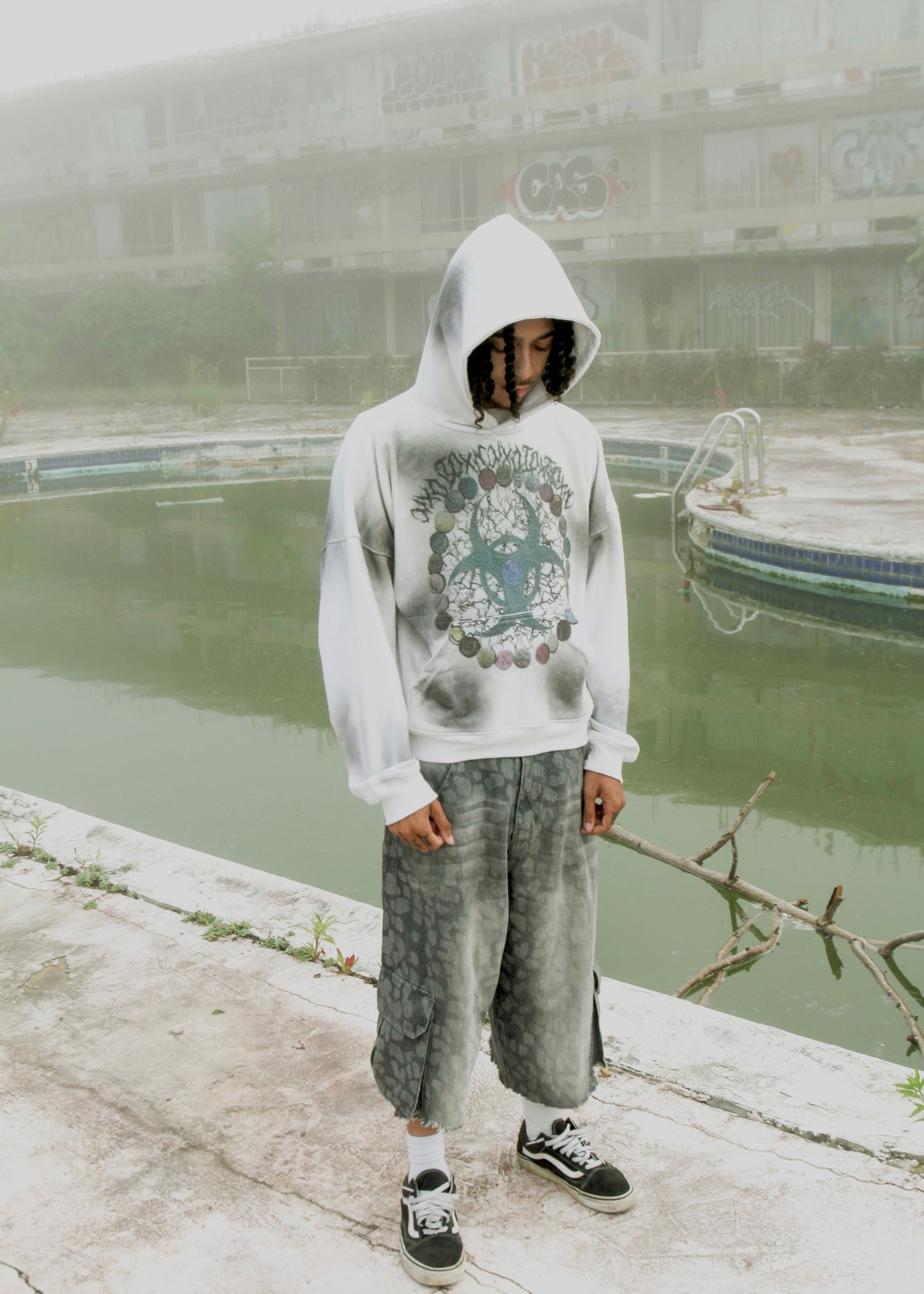 TOXIC HOODIE V3 "White"