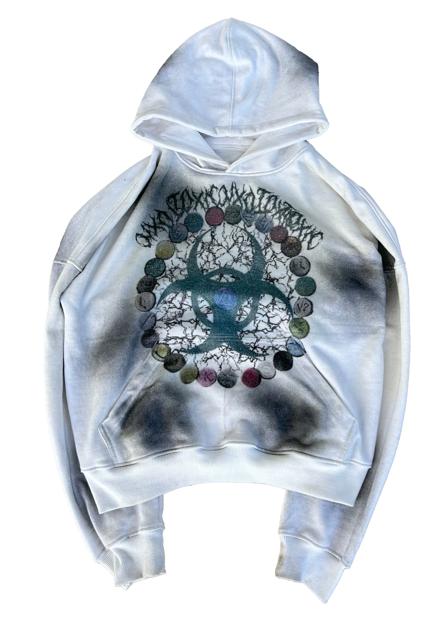 TOXIC HOODIE V3 "White"