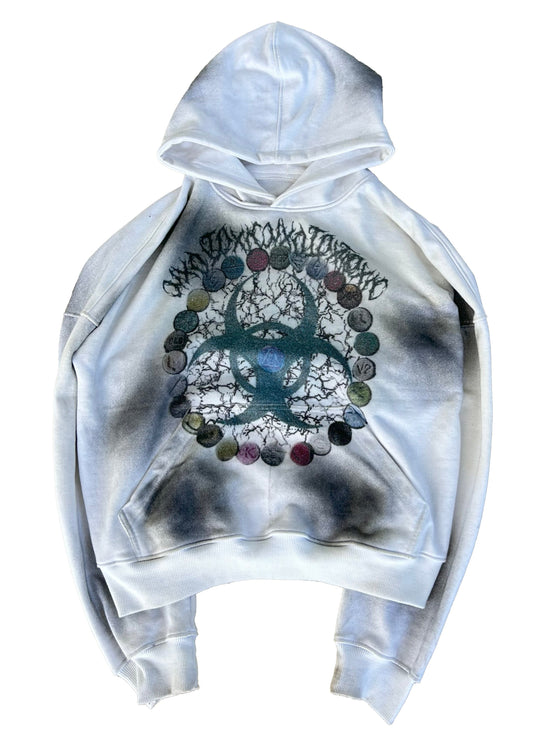 TOXIC HOODIE V3 "White"